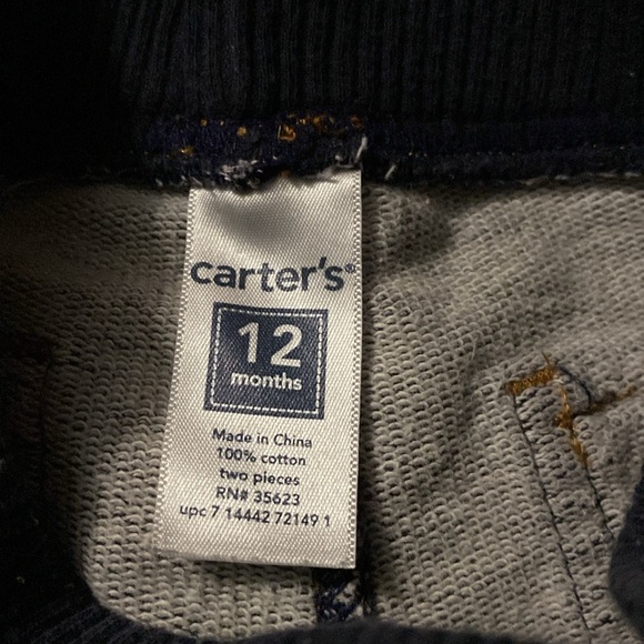 Nike dri fit shorts three pairs of Carters jeans and knit pants 12 mont… - Picture 3 of 9